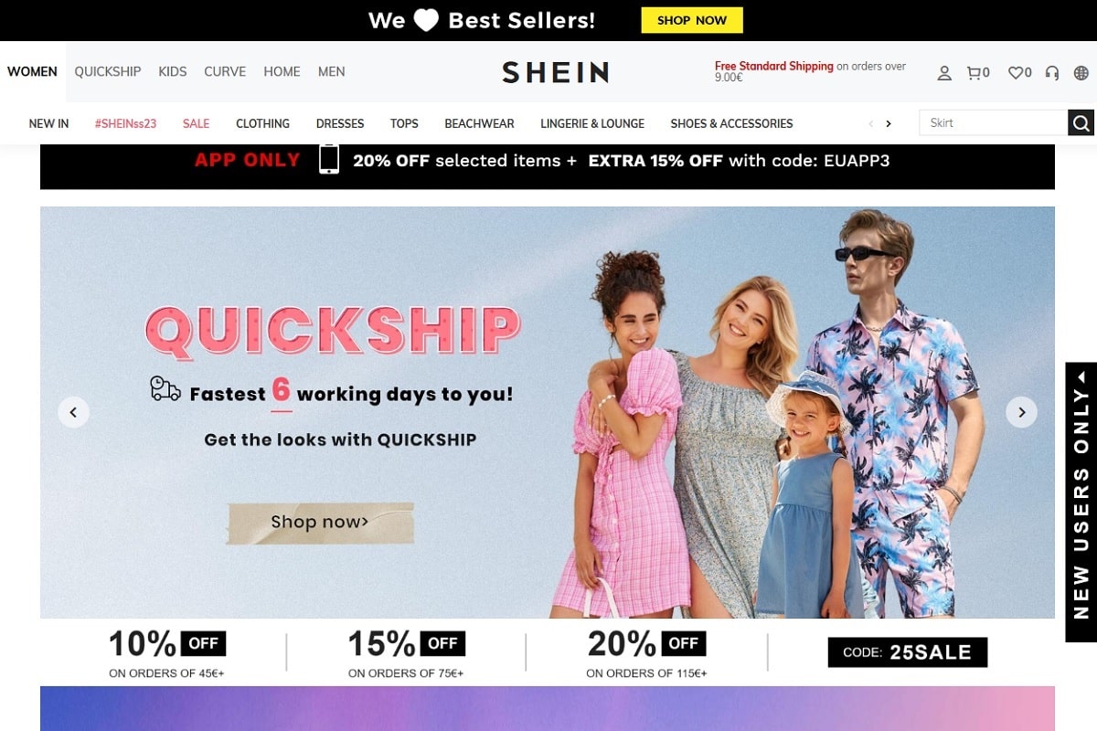 Η Shein προχωρά στο άνοιγμα 30 νέων pop-up φυσικών καταστημάτων