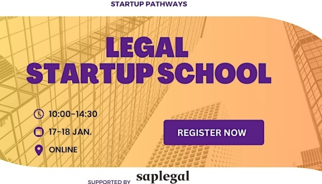 Δωρεάν Legal School για startups από τη Saplegal και τη Startup Pathways