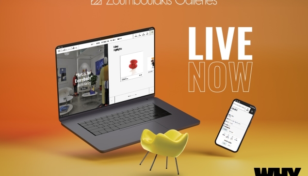 Η WHY δημιουργεί το νέο e-shop της Γκαλερί Ζουμπουλάκη