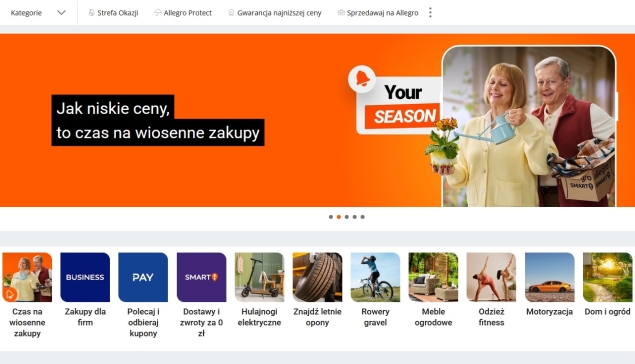 Το πολωνικό markeplace Allegro είναι σε διαρκή ανάπτυξη
