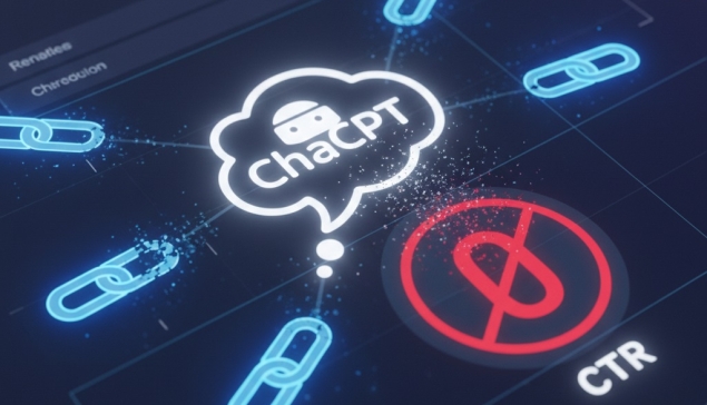 Οι σύνδεσμοι στο ChatGPT έχουν σχεδόν 0% CTR!
