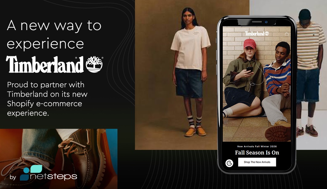 Η NetSteps ανέπτυξε το νέο ηλεκτρονικό κατάστημα Timberland στην Ελλάδα σε Shopify