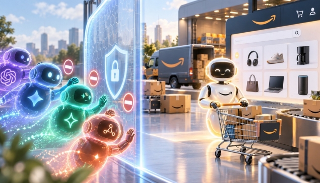H Amazon μπλοκάρει όλους τους μεγάλους AI shopping agents