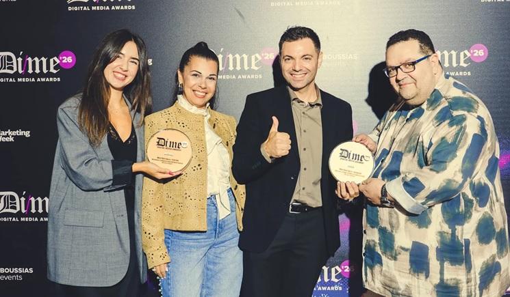 Διπλή διάκριση για την iMBnet Agency στα DIME Awards 2026