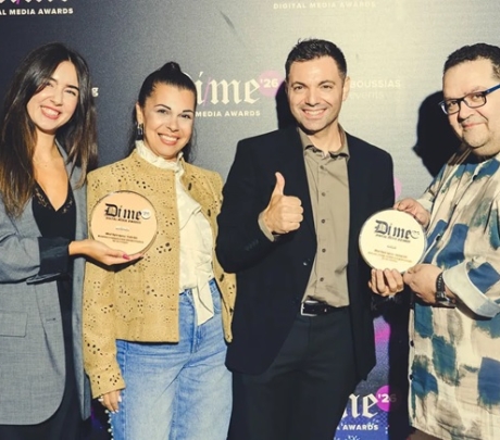 Διπλή διάκριση για την iMBnet Agency στα DIME Awards 2026