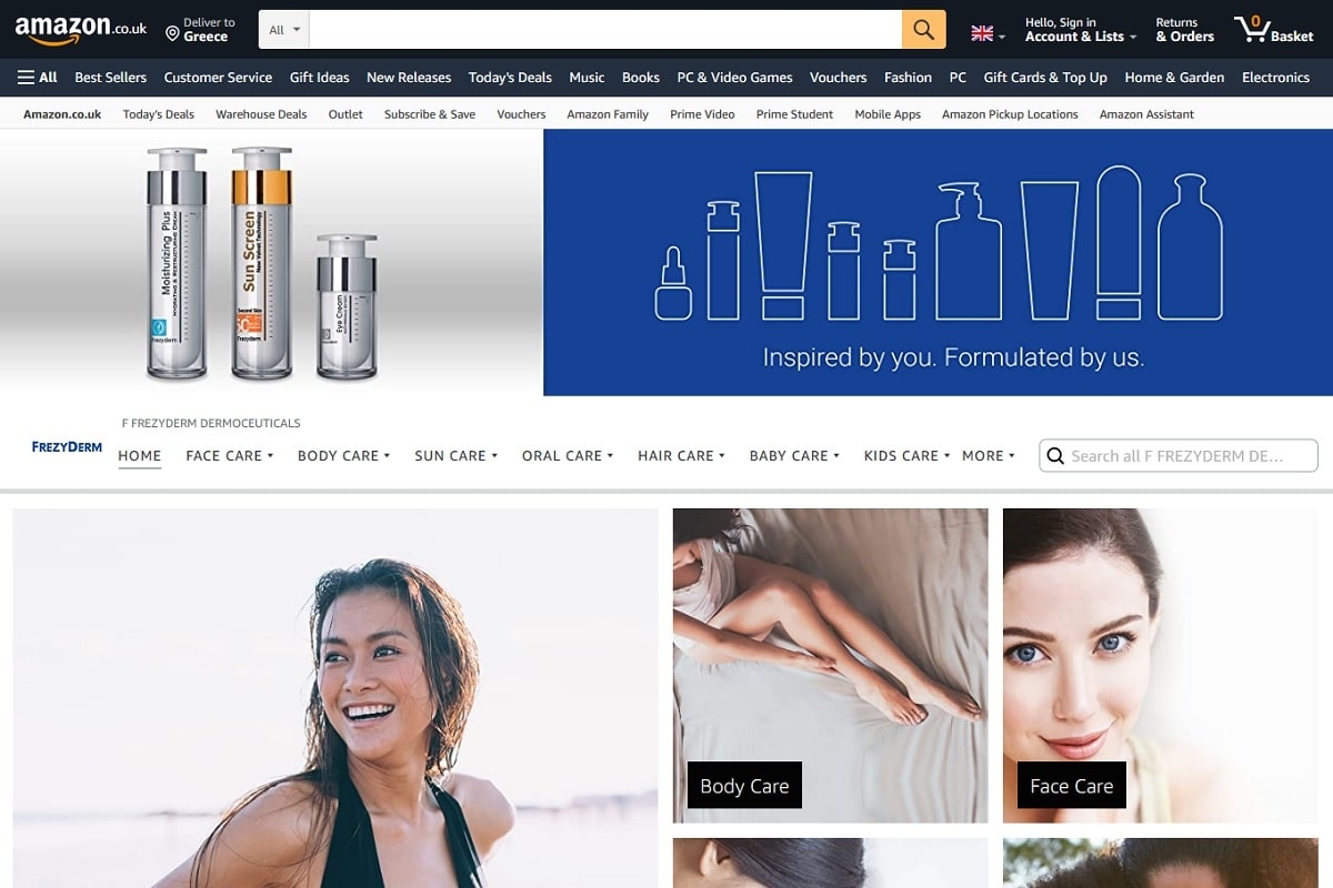 Η Frezyderm ανέθεσε στη ForestView την ανάπτυξή της σε marketplaces της Amazon