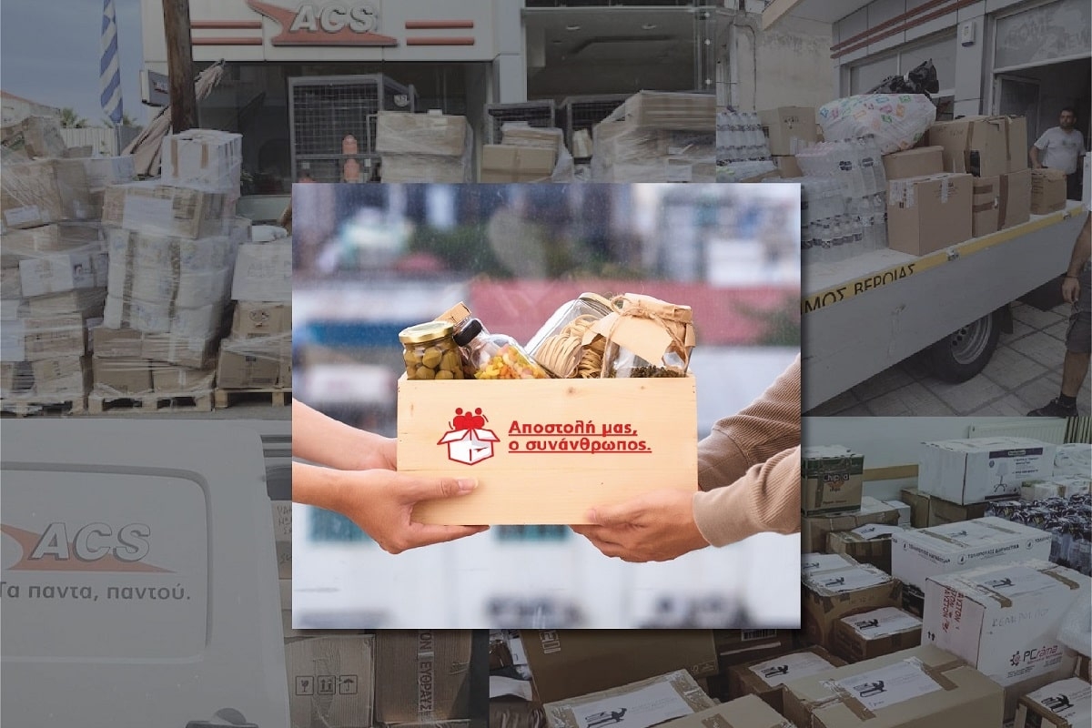 ACS: Πάνω από 97 τόνοι ειδών πρώτης ανάγκης μεταφέρθηκαν δωρεάν σε πυρόπληκτους